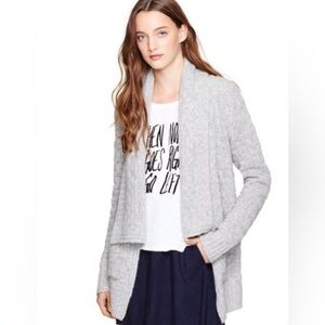 Aritzia Talula Greenpoint Cardigan Size Medium Gray